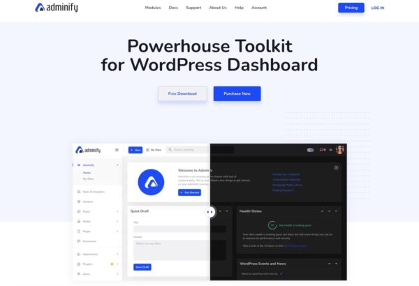 WP Adminify Pro 4.0.6.1 – A Toolkit for WordPress Dashboard